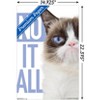 Trends International Grumpy Cat - Blue Unframed Wall Poster Prints - 3 of 4