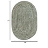 Colonial Mills Carrington Tweed - Light Blue 4x7 - 3 of 3