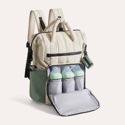 Bagsmart 25L Walker Featherlight Travel Diaper Backpack - Celadon — фото 3
