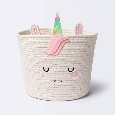 Unicorn shop storage baskets