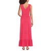 Lands' End Women's Cotton Modal Embellished Trim Maxi Dress - 2 of 4
