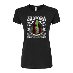 Women's - Marvel - Guardians of the Galaxy Gamora Art Nouveau Fitted Graphic T-Shirt - 1 of 3