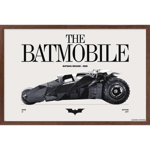 Trends International DC Comics Batman: 85th Anniversary - The Batmobile 2005 Framed Wall Poster Prints - 1 of 4
