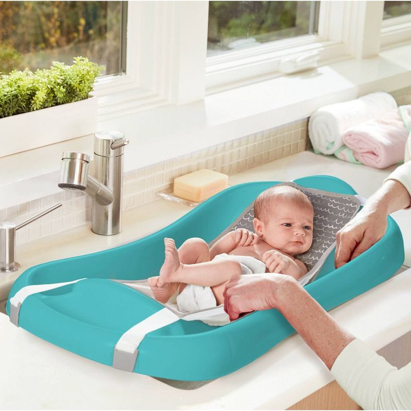 The First Years Sure Comfort Deluxe Newborn-to-Toddler Tub with Sling, 6 of 9