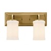 Kichler Lighting Vetivene 2 - Light Vanity in  Natural Brass - 4 of 4