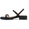 Journee Collection Womens Nylah Slim Platform Sling Back Sandals - 2 of 4