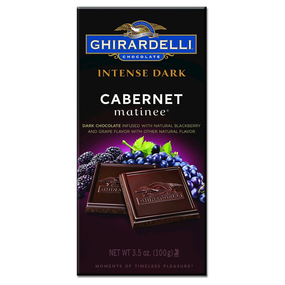 UPC 747599614828 product image for Ghirardelli Intense Dark Cabernet Matinee Chocolate Bar - 3.5oz | upcitemdb.com