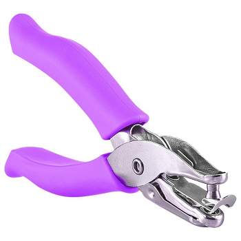 Enday Portable 3-hole Paper Punch, Purple : Target