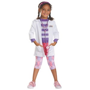 Girls' Doc McStuffins Deluxe Costume - 1 of 2