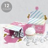 Big Dot of Happiness Rainbow Unicorn - Treat Box Party Favors - Magical Unicorn Baby Shower or Birthday Party Goodie Gable Boxes - Set of 12 - 3 of 4