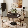 NicBex Modern Round Dining Table with Four Patchwork Tabletops and Metal Base - 2 of 4