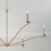 Capital Lighting Grady 6 - Light Chandelier in  Matte Brass - 3 of 4