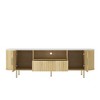 HDZNVF Living Room Floor-standing TV Cabinet, Entertainment Center with Storage Doors, TV Console Media Cabinet - 3 of 4