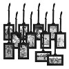 Americanflat Bronze Family Tree with Hanging Picture Frames 2" x 3" in Black and Adjustable Ribbon Tassels - 22" - 4 of 4