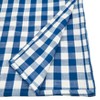 Saro Lifestyle Classic Picnic Summer Cotton Gingham Plaid Design Tablecloth - 2 of 4