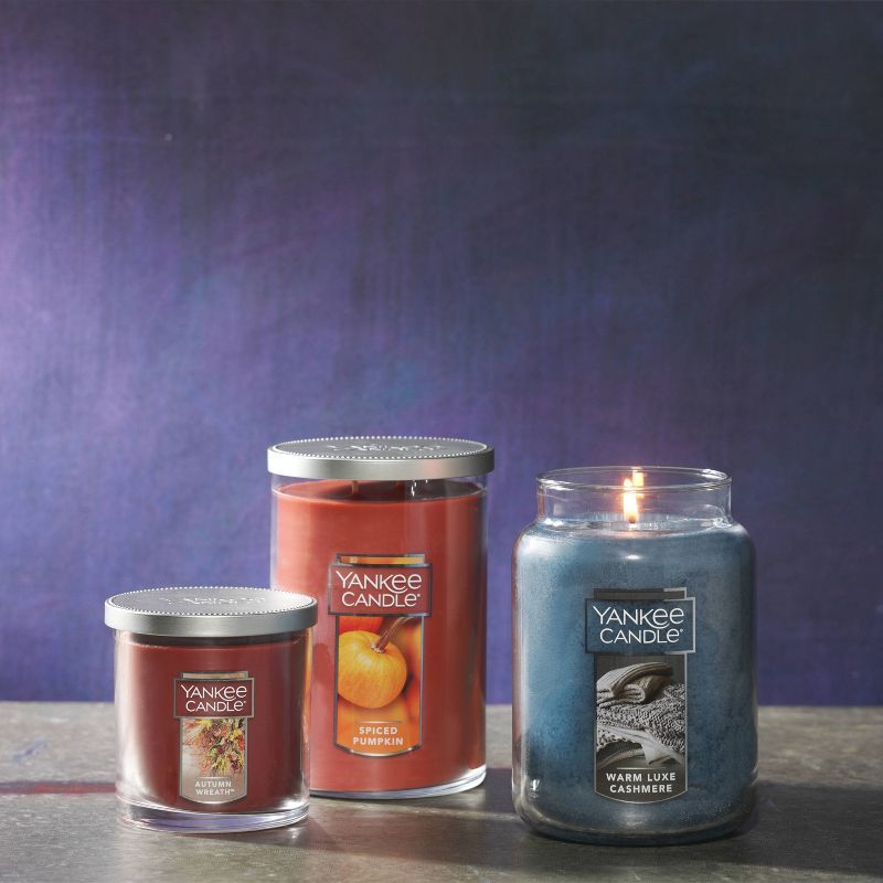 22oz Warm Luxe Cashmere Original Large Jar Candle, 3 of 6