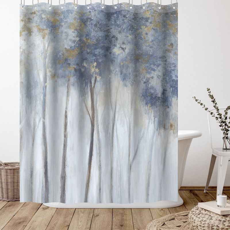 Americanflat 71" x 74" Shower Curtain Style 12 by PI Creative Art - Available in Variety of Styles, 4 of 7