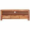vidaXL TV Stand 43.3 in.x11.8 in.x15.7 in. Solid Wood Acacia - 2 of 4