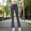 Anna-Kaci Active Women's High Waist Ribbed Seamless Leggings with Sculpting Fit - 2 of 4