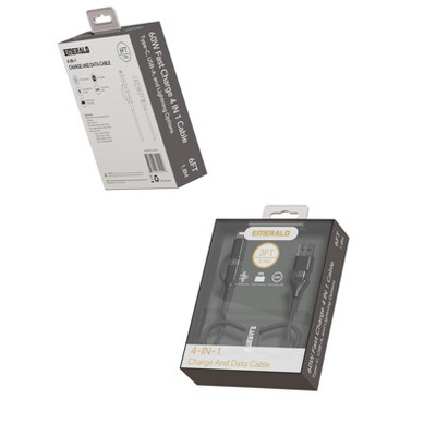 Emerald 6FT 4IN1 Cable