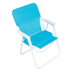 Rio Brands 1-Position Blue Waves Beach Folding Chair - 1 of 1