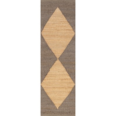 Nuloom Pandora Diamond Jute Indoor Area Rug