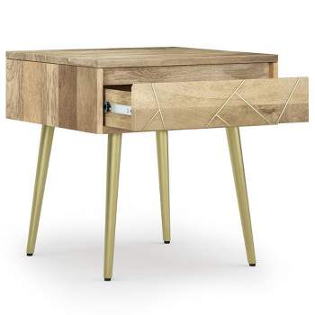 Bissell Side Table Natural - WyndenHall