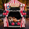 Joyfy Halloween Trunk or Treat Car Decorations Kit with Carnival Design, Car Archway Garage Decoration with Carnivl Tent Set, Board and Balloons - 2 of 4