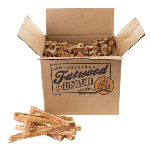 Fatwood fire deals starter camping 4lb box