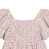 Hope & Henry Baby Girls' Organic Smocked Bell Sleeve Dress, Infant - 2 of 4