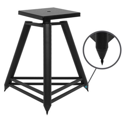 Monolith Black Steel and MDF 18in Speaker Stand