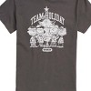 Men's - Peanuts - Snoopy Charlie Linus Sally and Lucy Team Holiday Spirit Short Sleeve Graphic T-Shirt - 2 of 4