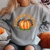 Simply Sage Market Women's Graphic Sweatshirt Pumpkin Season Checkered - 2 of 4