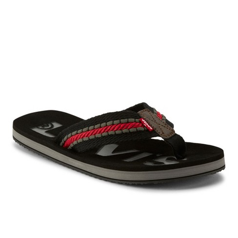Levi's Mens Kyle Casual J Flip-flop Sandal Shoe, Black, Size 13 : Target