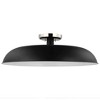 Nuvo Lighting Colony 1 - Light Flush Mount in  Matte Black/Polished nickel - 2 of 4