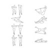 Hachikiko All-in-One Resistance Bands Set with Pilates Bar, Yoga Straps & Foot Loops for Home, Travel, Yoga, Pilates & Strength Training - 4 of 4