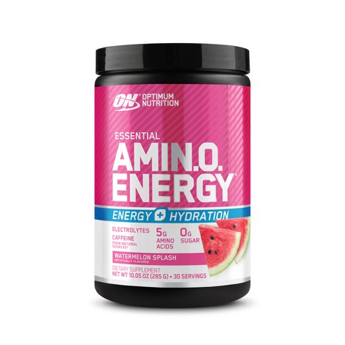 Optimum Nutrition Essential Amino Energy Electrolytes Powder - Watermelon -  10.05oz : Target