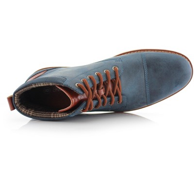 Ferro Aldo Mens Birt MFA506027 Casual Mid-Top Sneaker Boots, in Blue, Size 9.5 — фото 5