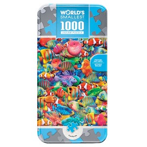 MasterPieces 1000 Piece Jigsaw Puzzle with Tin - Rainbow Flow - 11.3"x16.8" - 1 of 4