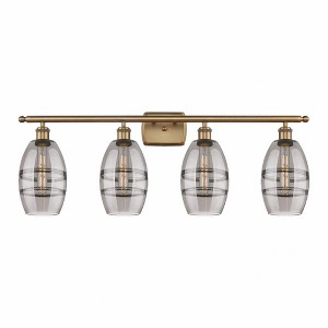 Vaz - 4 Light Bath Vanity In Industrial Style-9.13 Inches Tall and 35.88 Inches Wide - 1 of 1