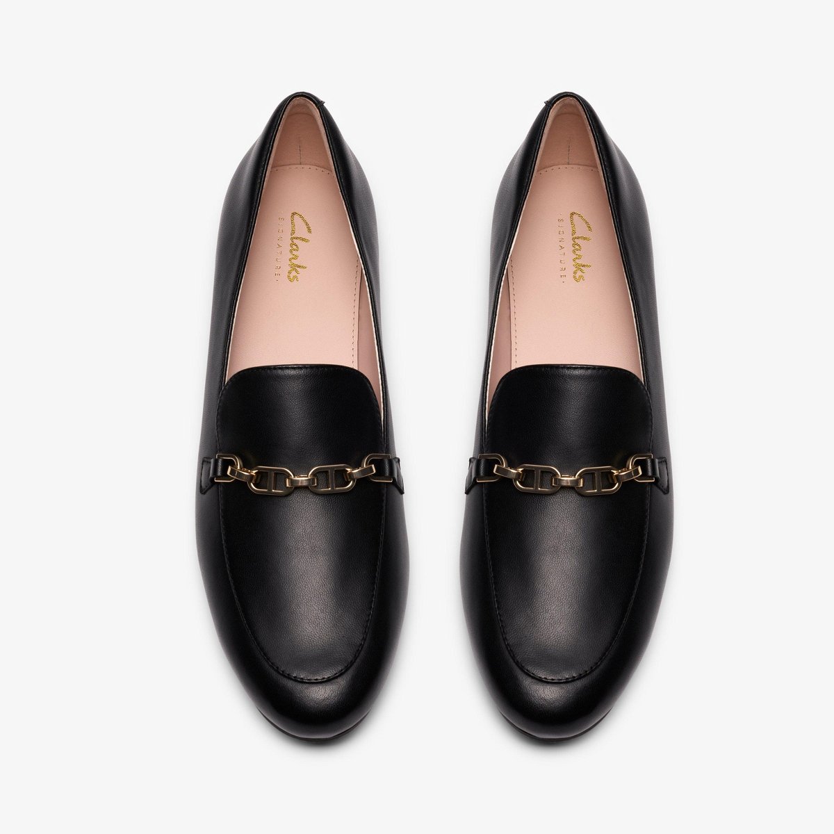 Обувь Clarks Womens Tamna Iris Black Leather Shoes 10 Medium — фото 7