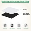 Unique Bargains Plastic Laser Engraving DIY Indoor Outdoor Engraving Blank Materials - 2 of 4