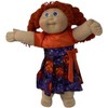 Doll Clothes Superstore Handmade Jack o Lantern Dress Fits Cabbage Patch Kid Dolls - 2 of 4