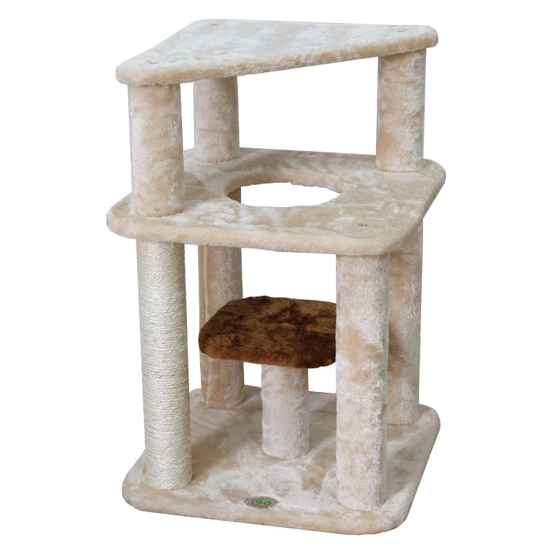Go Pet Club Kitten Cat Tree with Scratching Post - 25&#34;, 3 of 4