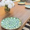 PURPLE LEAF Dining Set Patio Metal Table and Wicker Rattan Chairs for Outside Porch Garden Kitchen Modern Outdoor Furniture Sets - 2 of 4