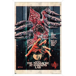 Trends International Netflix Stranger Things: Season 4 - Massacre Framed Wall Poster Prints - 1 of 4