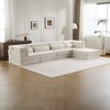 Whisen Modern Compression Loveseat, Convertible Floor Sofa Bed,DIY Boneless Modular Sectional Couch, No Assembly Required - 4 of 4