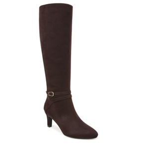 LifeStride Womens Guild Tall Heeled Knee High Boots - 1 of 4