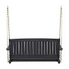CAVINAS 2-Seat Patio Swing,Outdoor Hanging Porch Swing with Armrests,Outdoor Swing for Poolside,Garden,Deck - 4 of 4