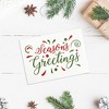 Sustainable Greetings 48 Pack Season's Greeting Winter Holiday Cards with Envelopes for Christmas, Blank Inside, Bulk (4.5 x 6.2 In) - 2 of 4